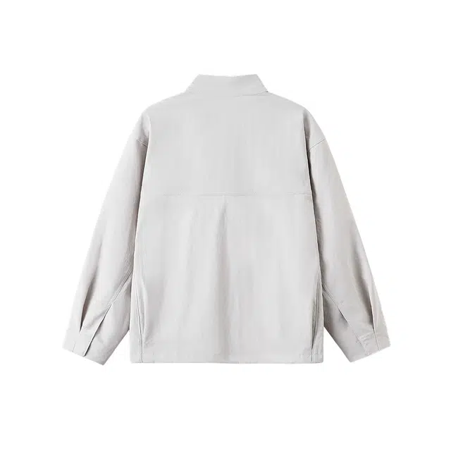 【dme】 美式高街宽松休闲立领外套潮牌设计感教练夹克 男女同款