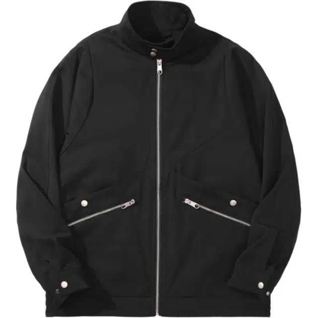 希越 赛博朋克风高街潮牌机车立领美式休闲外套夹克 男款