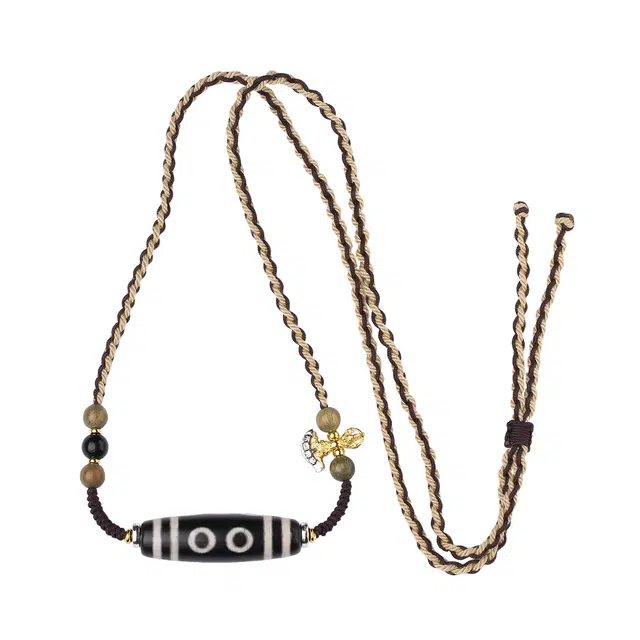 【布达拉宫文创】 布达拉宫 财寿之珠五方财神无往不利藏式复古#好运 玛瑙 吊坠 男女同款情侣款