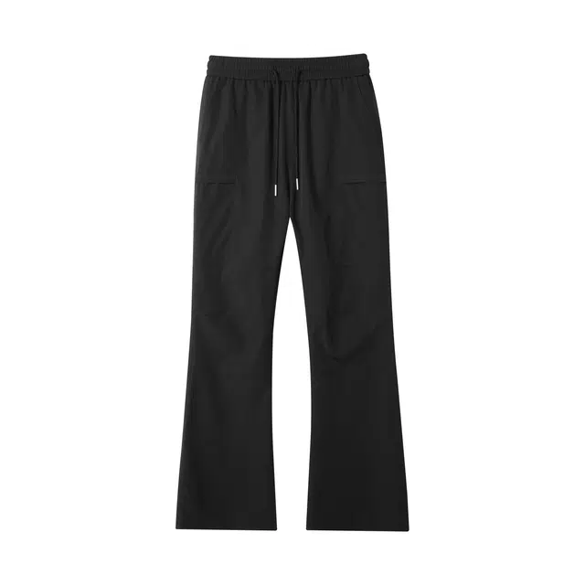 北欧攻略 美式复古高品质微喇简约工装宽松休闲裤 男女同款