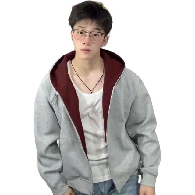 黑马漫画 美式重磅开衫连帽上衣男秋季潮牌痞帅高克重硬挺卫衣 男女同款