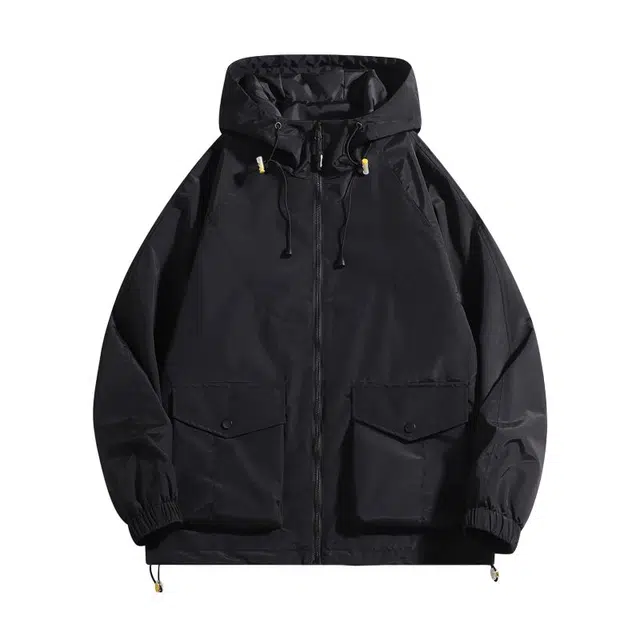 袋鼠  全天候系列    户外运动通勤轻量化简约  保暖吸湿排汗耐磨超轻轻量速干防水防紫外线防雨冲锋衣 男女同款