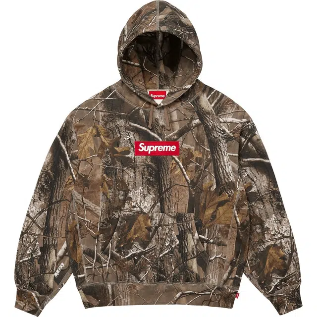 Supreme FW25 Box Logo Hooded Sweatshirt logo