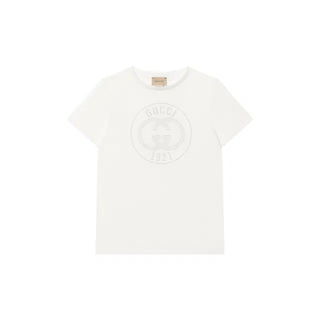 Gucci FW24 Interlocking GG T-Shirt White Infant