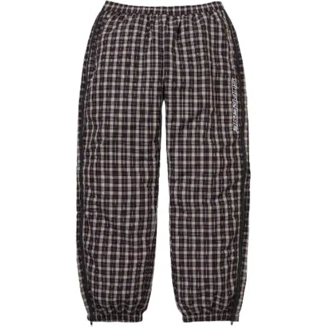 Supreme FW25 Plaid Warm Up Pant