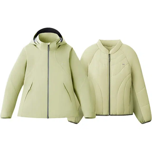 蕉下  舒适户外徒步时尚休闲多功能三合一  防水防风透气耐磨冲锋衣 女款