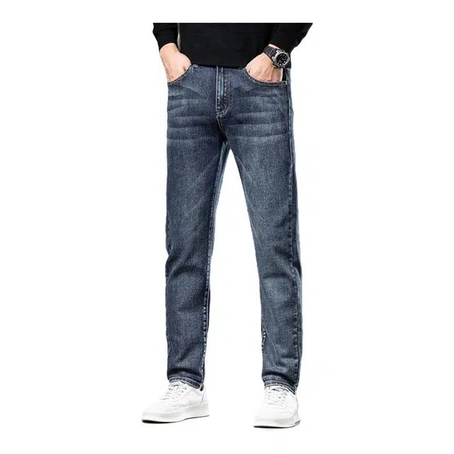 金盾 秋冬百搭商务显瘦牛仔裤 男款