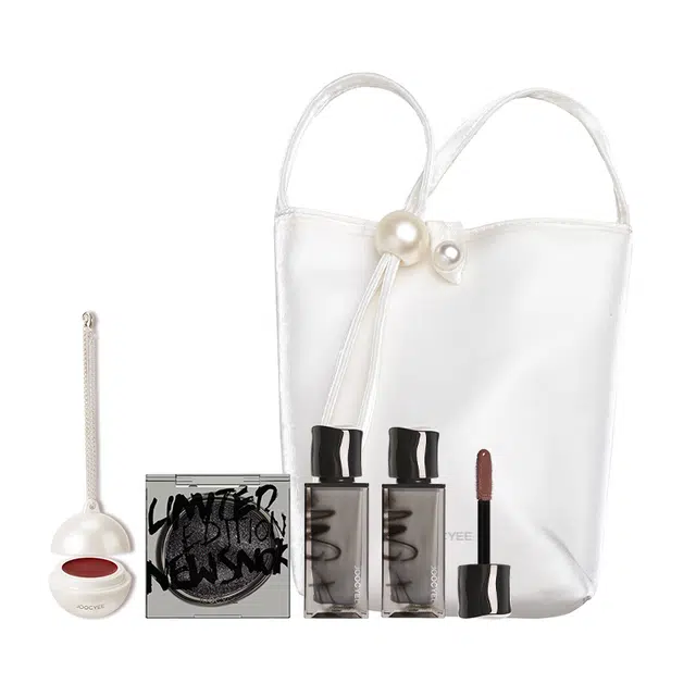 酵色 烟熏系列唇蜜眼影盘彩妆套装 易上色持久 珍珠包