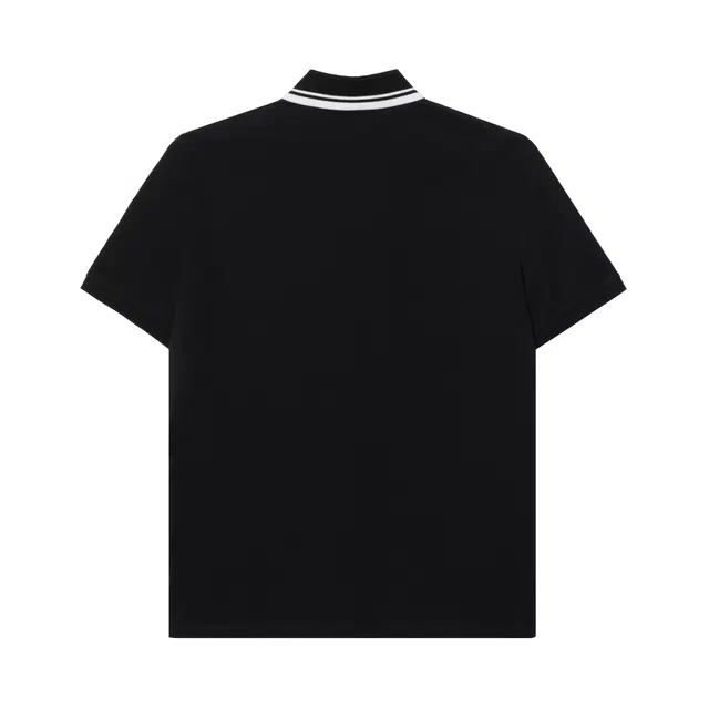 GUCCI Striped Polo Shirt Black