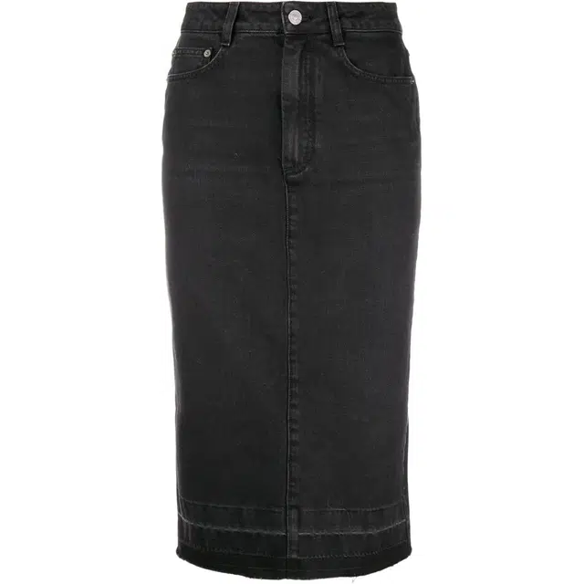 纪梵希 铅笔拉链纯色牛仔长裙 女款