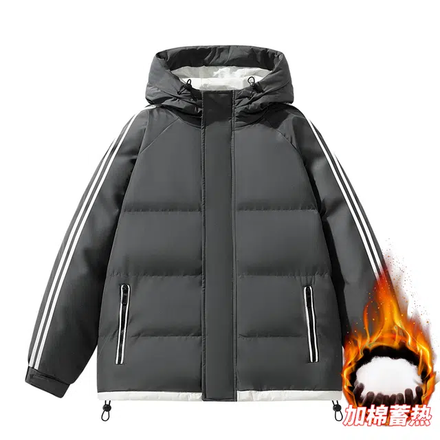 金盾 秋冬季男士棉衣休闲棉袄面包服棉服 男款