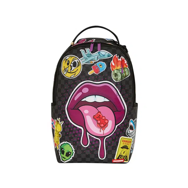 Sprayground Checkerboard Graffiti Backpack