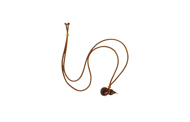 克拉日记 滴油布绳葫芦福禄新中式复古毛衣链女高级感长款时尚精致轻奢百搭国风锁骨链礼盒装#好运 合金 项链 男女同款情侣款