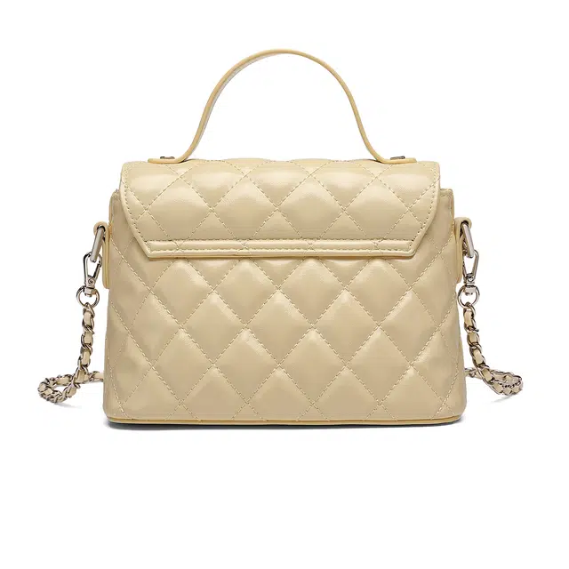 稻草人 小香风菱格链条包小众精致高颜值通勤简约时尚 聚氨酯革 手提包斜挎手提包 常规 女款 多色