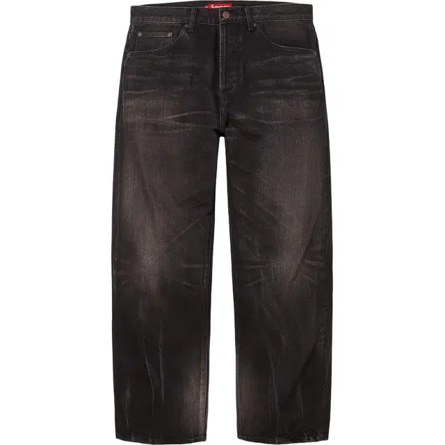 Supreme FW25 Distressed Loose Fit Selvedge Jean