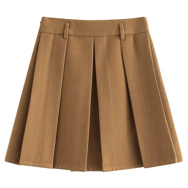 茵曼 舒适时尚通勤百搭休闲短裙 女款