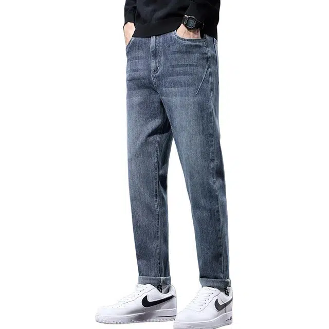 金盾 厚款直筒舒适百搭休闲牛仔裤 男款