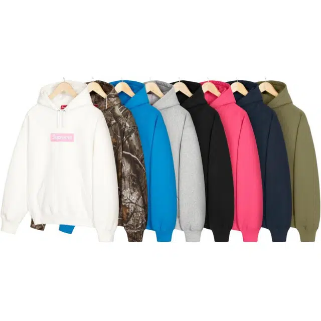 Supreme FW25 Box Logo Hooded Sweatshirt logo
