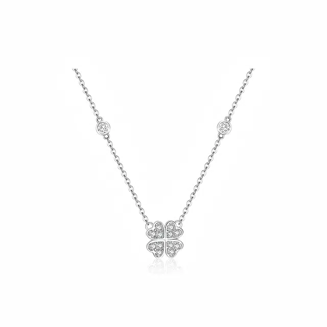 DRRCYLOVE Lucky Clover Necklace