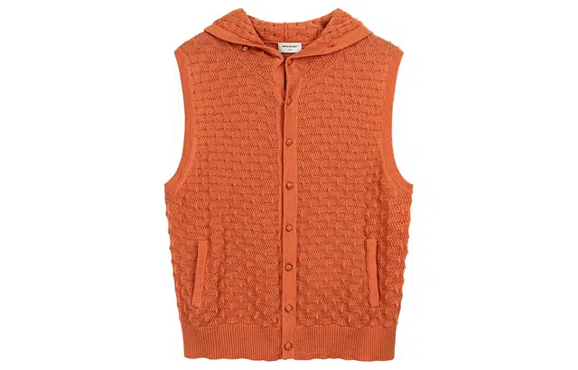 SIMPLE PROJECT *"Pineapple" Hooded Vest
