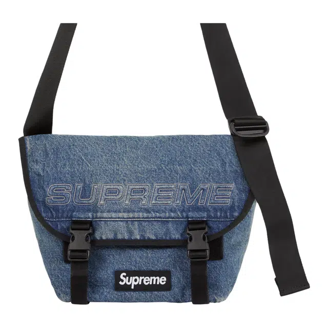 Supreme Cordura Nylon Crossbody Bag Blue