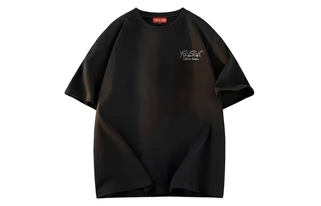 Yiershuang Streetwear Shadow Print T-Shirt