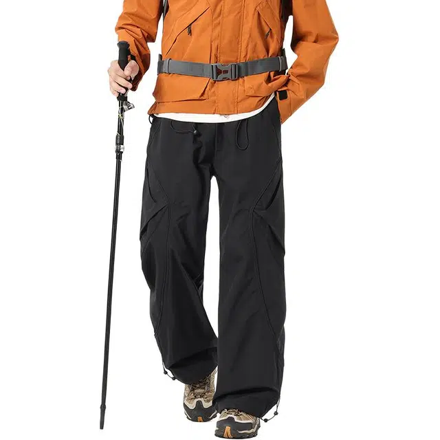 金盾 秋冬季运动直筒宽松休闲裤 男款