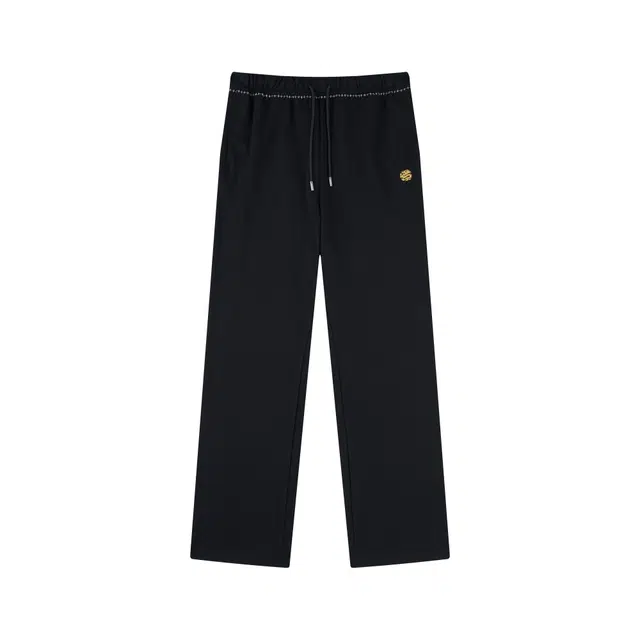 华人青年 撞色特种绣宽松休闲裤 男女同款