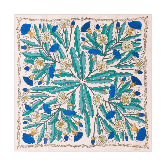 滚烫时光 蒲公英 棉 头巾领巾 男女同款情侣款