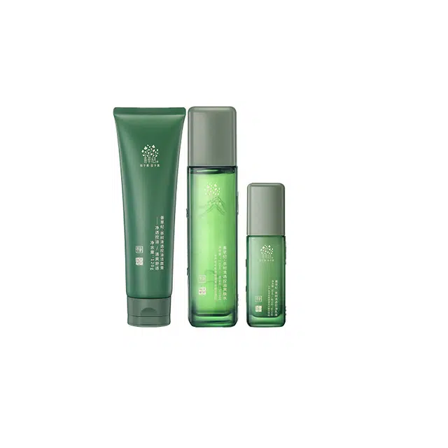 善草纪 三代茶树水乳洁面护肤套装 控油淡痘印清爽祛痘维稳 男生女生通用 油痘肌专研