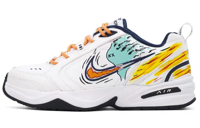 Nike Air Monarch 4 White Navy