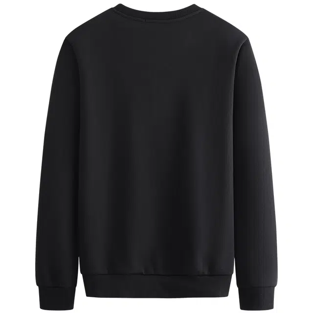 与狼共舞 生活休闲系列 抗静电抑菌高街风潮流印花时尚个性艺术通勤百搭套头圆领卫衣 男款