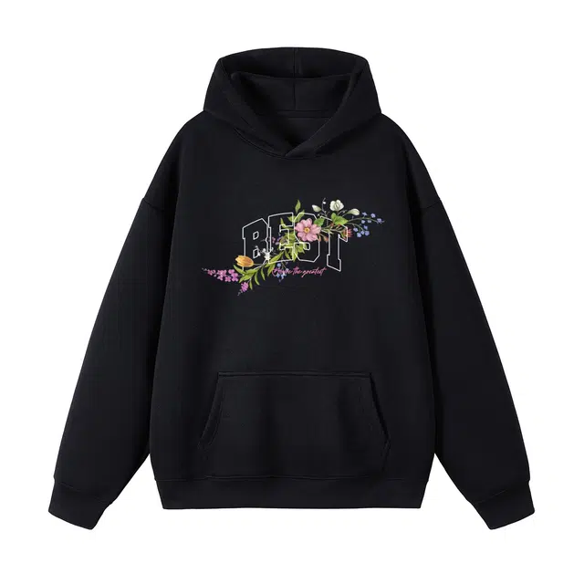 棉基因 早秋校园学院风青春简约清新男生帽子高街潮牌经典国潮辣妹韩系女潮男青少年复古男装户外通勤慵懒风基础款打底连帽卫衣 男女同款