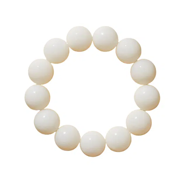 仙园韵 自然白玉菩提男女款静心佛珠根子简约精致文人#好运 白玉菩提 手串 男女同款情侣款