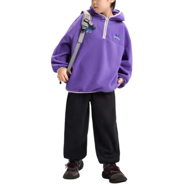 左西长裤 绒绒裤系列 加绒束脚时尚保暖灯芯绒 儿童款