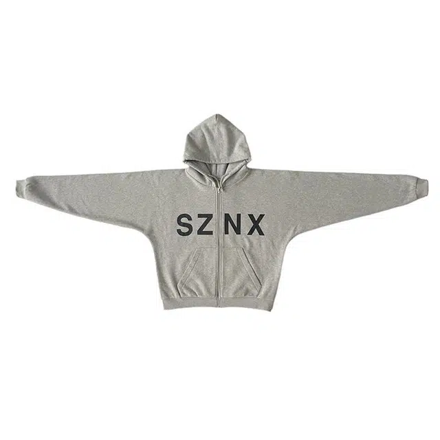 YEEZY ZIP UP PANCAKE HOODIE