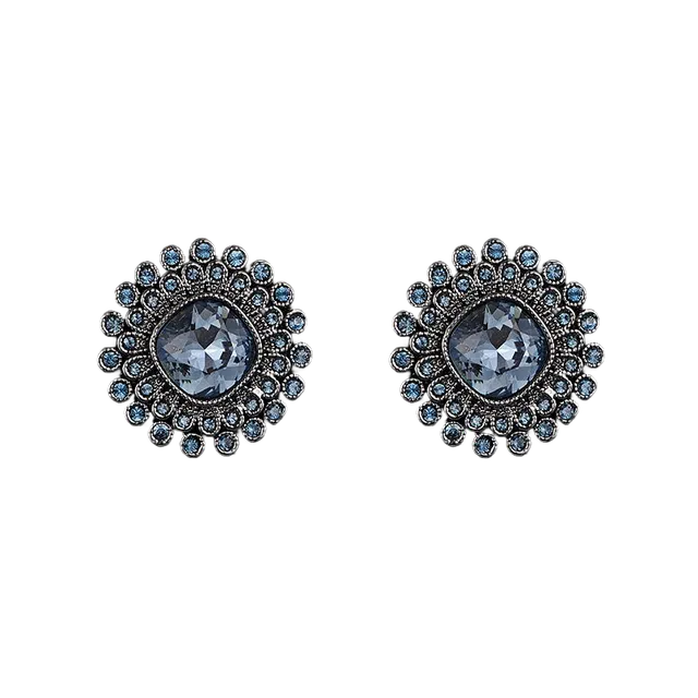 兰盈 繁花#好运 水晶耳环 轻奢小众耳饰品 女款