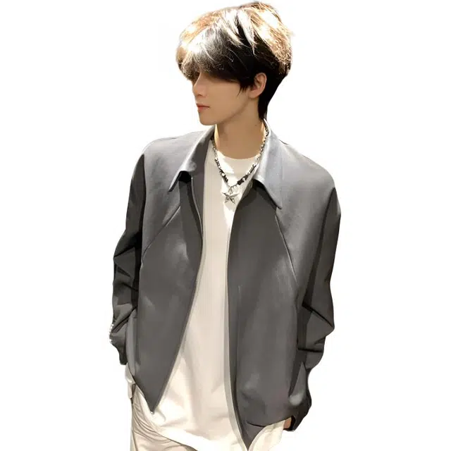 黑马漫画 美式短款外套男春秋季高级感痞帅行政夹克 男女同款