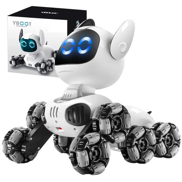 星域传奇 机械狗汽车玩具 高级科技感 可声控 可充电 遥控动物