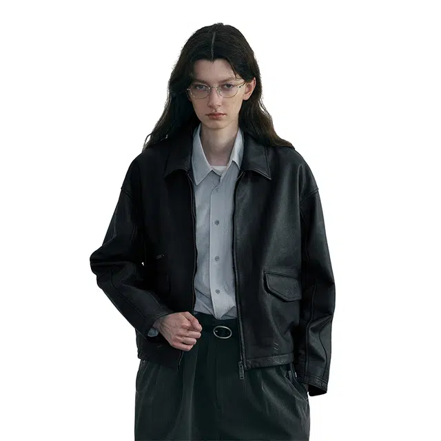 C2H4 Berghain Leather Jacket