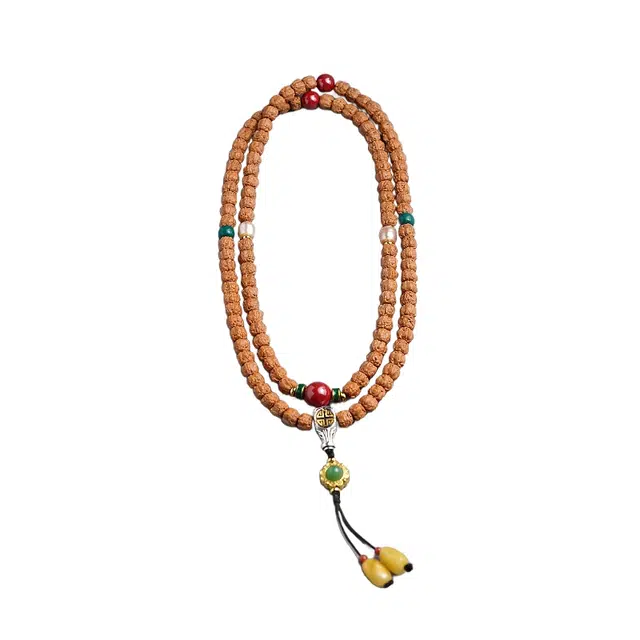 宣华意 精品佛手原籽三日红佛念珠 新中式古风典雅精致 多圈叠戴配饰文玩手链#好运 金刚菩提 手串 男女同款情侣款