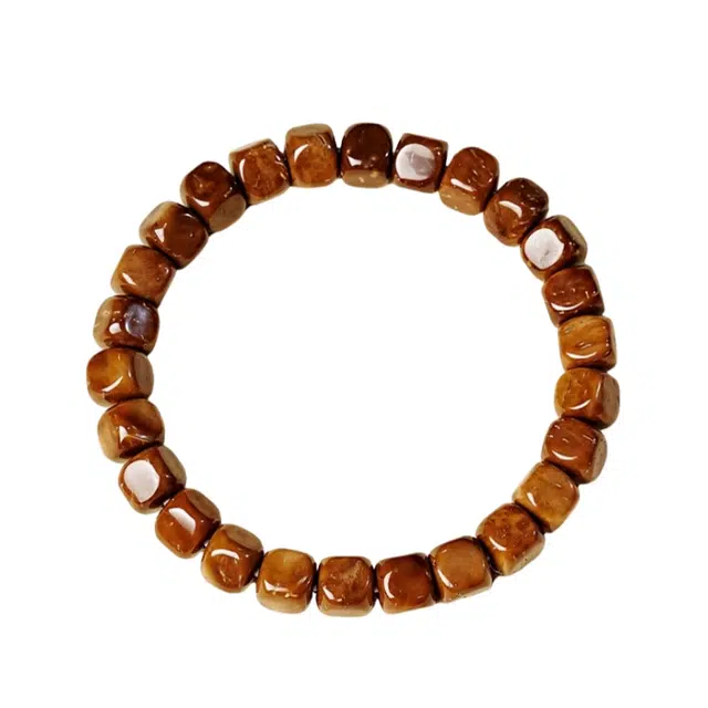 宣华意 【收藏级】复古民族风小众设计典雅气质冷门文玩手链盘串高油高密熟化老料 库克 手串 男女同款情侣款