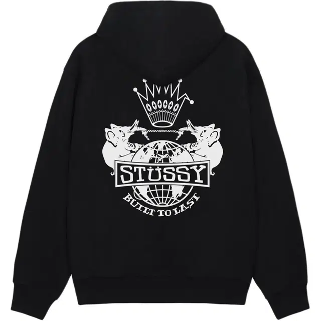 Stussy FW25 Built To Last Zip Hoodie