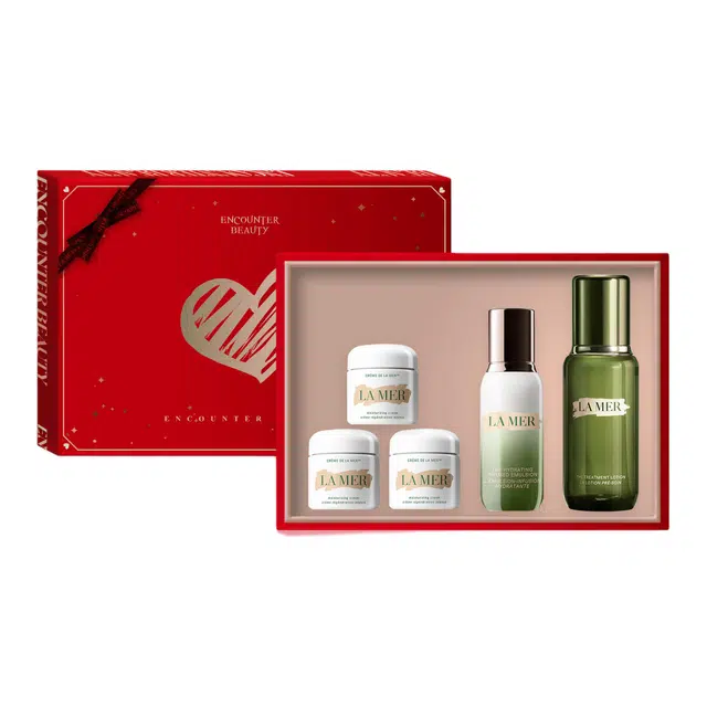 海蓝之谜 修护精萃水乳套装+经典面霜组合套装 补水保湿滋润 修护紧致提拉 礼盒套装