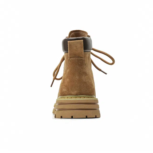 头层牛皮 户外通勤时尚街头英伦风 短筒 马丁靴 男款