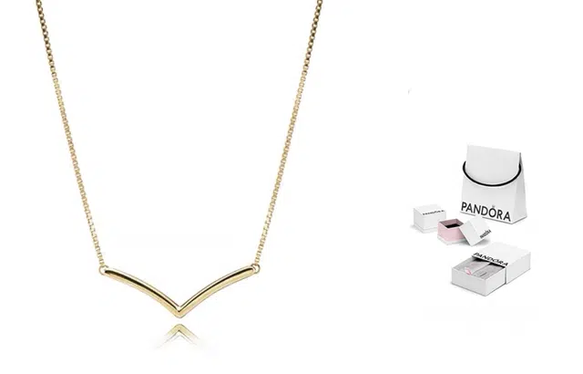 Pandora Necklace Gold