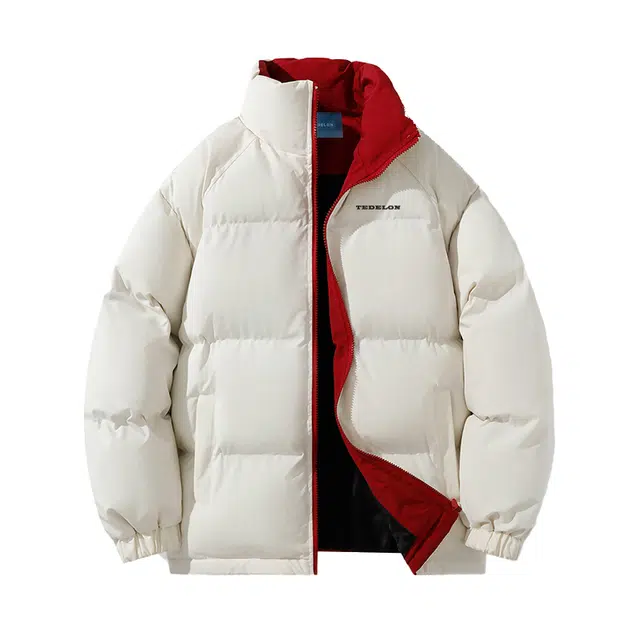 太子龍 棉袄休闲宽松美式面包服棉衣加厚保暖百搭潮流个性立领外套棉服 男款