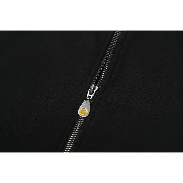 Drew House FW22 Secret Zip Up Hoodie - Secret Black