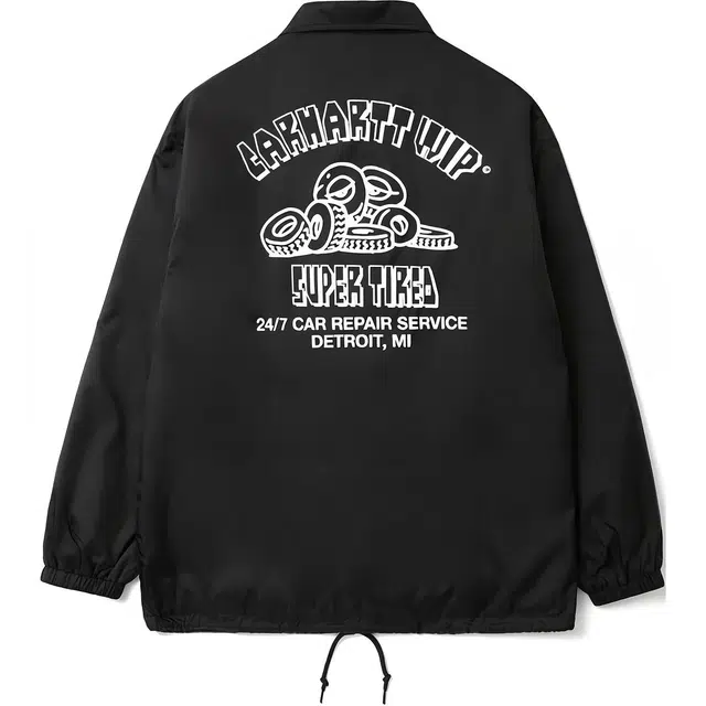 Carhartt WIP Coach Jacket Black