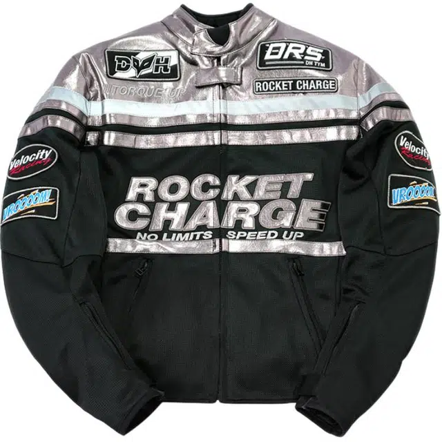 杜汉 网眼透气复古巡航夹克摩托车服骑士服 男女同款